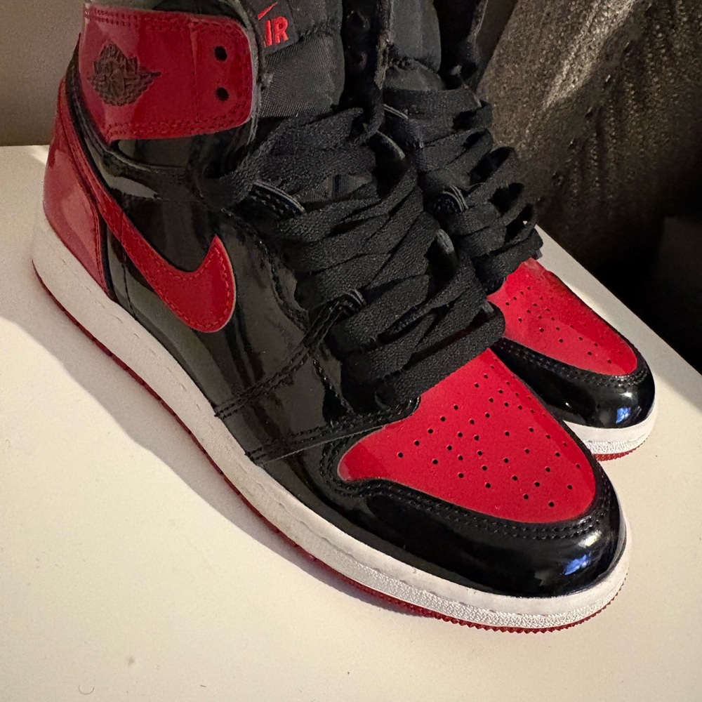 Boys Patent leather Retro Jordan 1’s